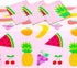 Sparkle and Bash Tablecloth for Two-tti Frutti 2nd Birthday Party Decorations (Pink, 54 x 108 in, 3 Pack)