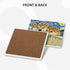 Set 4, 4 Inch Van Gogh Shiba Inu Coasters for Drinks of Watercolor Dog Absorbent Diatomite Ceramics Coasters for Coffee