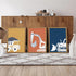 Youillne 12x16 Inch Set 3 Construction Truck Nursery Wall Art Toddler Boys Room Wall Decor Kids Canvas Poster Dump