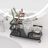 Uninol 9.7" 4.2"x 3.2" Organization,2PCS Sponge Holder for Kitchen Sink,Sink Caddy Organizers with Stone Drying Tray