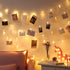 Photo Clip String Lights 17Ft - 50 LED Fairy Lights with 50 Clear Clips for Pictures, Party Decoration