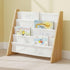 4-Tier Humble Crew Kids Bookshelf, Front-Facing Book Display Organizer, Montessori Toddler Bookcase for Playroom