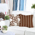 YCOLL Pillow Covers 18x18 Set of 4, Modern Decorative Linen Fabric Pillow Case for Couch Bed Car, Coffee