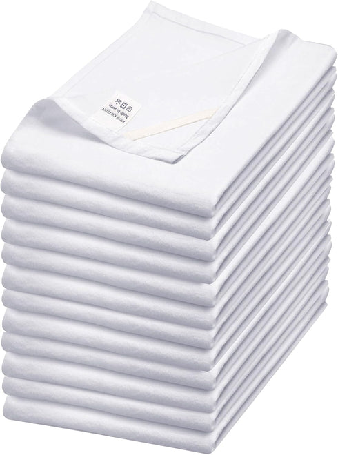 Flour Sack Towels| Tea Towel for Crafts| Kitchen Dish Cotton Blank Towel