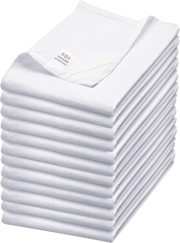 Flour Sack Towels| Tea Towel for Crafts| Kitchen Dish Cotton Blank Towel