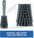 419288 Brush,Washing,Stiff,10",PP/PBT,Gray Vikan