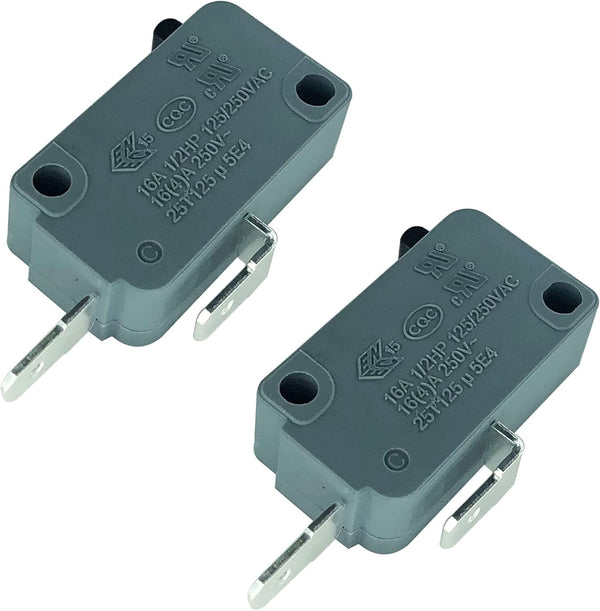 241689106 Refrigerator Dispenser Switch by DTAIR, Replacement for Frigidaire Kenmore, Pack of 2