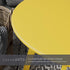 Round Outdoor Side Table with Square Feet - Perfect for Patios and Balconies