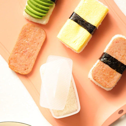 GABO Non Stick Musubi Maker, Press Mold, Certified Safety, Non Toxic, BPA Free, White