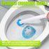2 Pack Set, 54 Cleaning(2-Set) Disposable Toilet Brush and Holder Toilet Wand Refills, Extended Handle with Cleaner