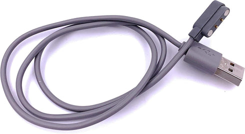 Xcivi Replacement Magnetic Induction USB Charging Cable for Portable Blender, 2FT (Grey)