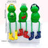 Cute Frog Garden Decor, Sitting Frog Statue Outdoor, 6.2inch Resin Frogs for Yard Patio Garden Decor