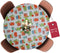 Covers For The Home Deluxe Elastic Edged Flannel Backed Vinyl Fitted Table Cover - Garden to Table Pattern