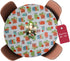 Covers For The Home Deluxe Elastic Edged Flannel Backed Vinyl Fitted Table Cover - Garden to Table Pattern