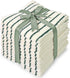 Jacquotha Striped Cotton Washcloths 12 Pack, 13 x 13 - Soft Wash