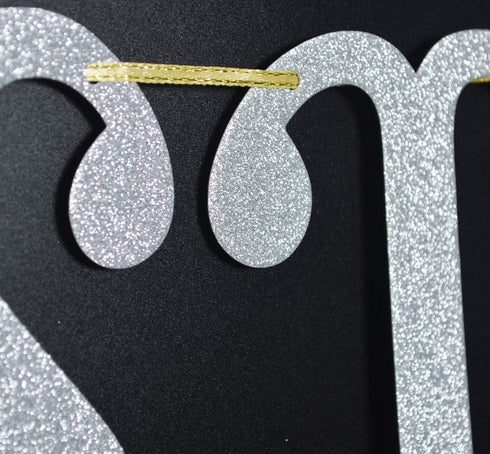 We Still Do Banner for Wedding Anniversary Party Decorations, Silver Glitter Sign Photo Prop