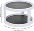 Kitchen Spaces Two-Tier Lazy Susan Organizer, Cabinet Turntable Shelf Storage for Kitchen and Pantry Items, Great