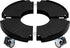 Idzo Heavy Duty Trolley Planter Caddy with Wheels 440lbs Capacity, Plant Pots