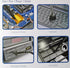 9pcs/Set Vacuum Cleaner Attachments, Mini Micro Tool Car Detailing Kit, Accessories for Car Vacuum Cleaning