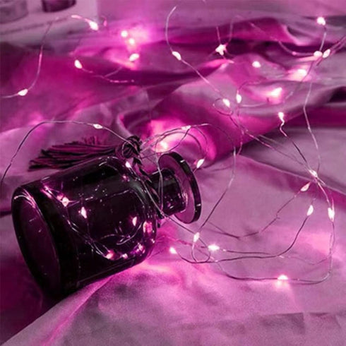 12 Pack Lights7FT 20LED Fairy Lights Battery Operated String Waterproof Silver Wire Christmas Lights Outdoor,Firefly