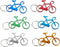 Juvale Keychain Bottle Opener - 12-Pack Bicycle Bike Portable Metal Openers for Wedding Party Favor in 6 Colors