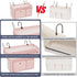 Bedside Caddy Bedside Organizer with Fixed Straps & Water Bottle Holder, Bunk Bed Caddy ideal for Home, Dorm, Hospital