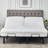 Waterproof Split Top King Mattress Protector, Fitted Sheet Style with Elastic Deep Pocket for Adjustable Bed