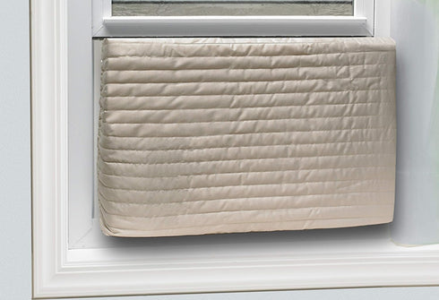 Frost King Large 2-Piece Quilted Indoor Air Conditioner Cover, fits units up to 20" x 28"