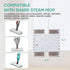2 Pack Genius Steam Mop Pads Compatible with Shark Genius Hard Floor Cleaning System, Part # XTP184