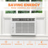 GCGOODS Window Air Conditioner Side Panels with Frame, Adjustable Kit for 8,000 BTU Units