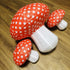 3Pcs 3D Large Mushroom Paper Lanterns for Jungle Wonderland Themed Birthday Party Decor Mushroom Ornament for Baby