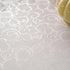 24 Inches Lace Elegant White Jacquard Round Doily Tablecloth Small Overlay Table Topper Dresser Scarf for Home Kitchen