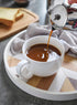 22oz Set 4, Sweese Porcelain Large Coffee Mugs of Large Soup Mug with Handles Perfect for Coffee, Tea, Hot Chocolate