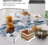 UPKOCH 4" Square Mousse Mold, Stainless Steel Cake Ring for Tiramisu Cheesecake, Dishwasher-Safe