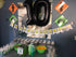 Tellpet Black Number 10 Balloons, 10th Birthday Party Balloons, 40 Inch Size