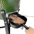 Set BBQ Ash Removal Tool for Big Green Egg Accessories, Kamado Grill Cleaning Tools Include Ash Rake and Ash Pan