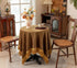 F-CHU 36 36 Inch Small Square Tablecloth x Velvet Table Cloth Solid Camel Small Round Table Cover for Nightstand End