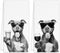 Pitbull Gifts Wine Kitchen Towels Set of 2, Gifts for Pit Bull
