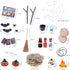 BinaryABC Decorations,26Pcs Halloween Dollhouse Miniature Garden Accessories,Halloween Mini Fairy Garden