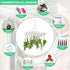 4 Bokon Pcs Hanging Drying Rack for Herb Macrame Flower with Stainless Clip Dryer Hook for Drying Herb Air Plants
