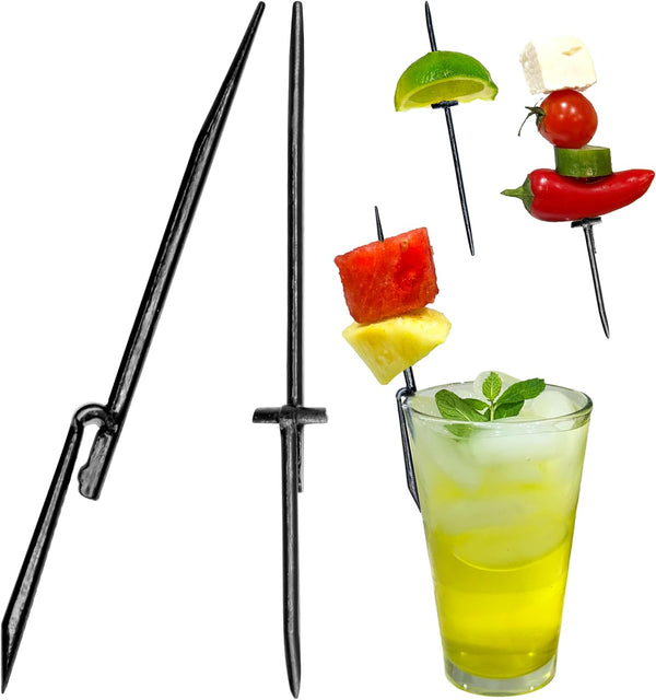 Garnishmate PACK OF 60 Clip On Garnish Holder Pick Cocktail Accessory for