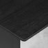 Furinno Compact Computer Desk with Shelves, Round Side, Americano/Black Finish