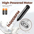 HealSmart Milk Frother Handheld, Battery Operated Whisk Maker with Stainless Steel Stand for Coffee, Lattes