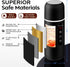 Kettle,12V/24V Electric Travel Car Coffee Warmer Kettle,Portable Hot Water Boiler,Small Hot Water Heater with Built