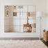 Ruomeng 14" 12" 16Pcs Home Gym Mirrors x x Wall Mounted Mirror Glass Frameless Full Length Mirror Tiles for Home Gym