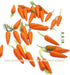 30 Tuxiaobu Mini Artificial Fake Carrots, Plastic Foam Carrot Photography Prop Ornament, Pcs