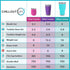 CHILLOUT LIFE 12 oz Stainless Steel Tumbler with Lid & Gift Box - Double Wall Vacuum Insulated Travel Cup for Coffee,