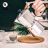 GROSCHE Milano Moka Pot | 3 Espresso Cup - 5 oz | Stovetop Espresso Percolator & Coffee Maker