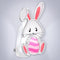 Wall Fragrance Plug in with Night Light, Compatible with Bath & Body Works WallFlower, Pink Easter Bunny