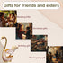Decorative Gold Swan Base Holder with 6 Pcs Coffee Spoon Set, Creative Dessert Spoons